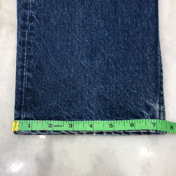 Vintage 1991 Levi’s 505 35x31 Made in USA Medium Wash Straight Leg Regular Fit - Picture 13 of 13